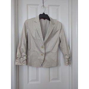 Beige Tan Express Blazer Size 6 or Small